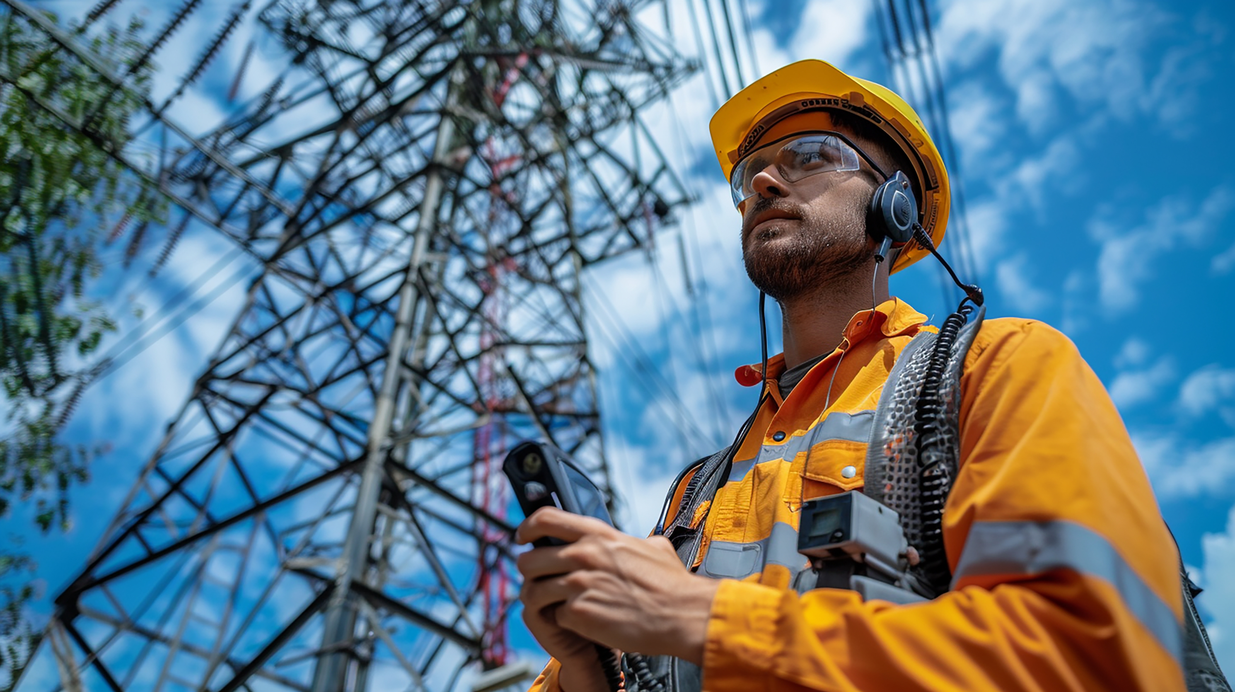 Telecom construction work